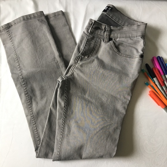 RSQ Grey Supper Skinnies Sz 12 - Picture 8 of 8